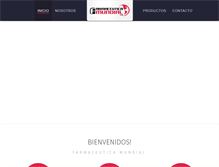 Tablet Screenshot of farmaceuticamundial.com